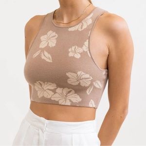 Rhythm aloha crop top